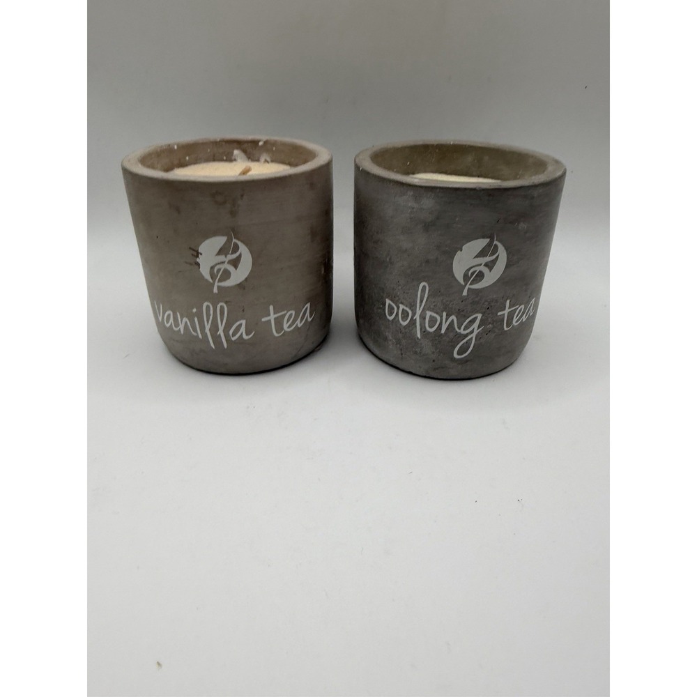 Adagio Vanilla Tea & Oolong Tea Candles – Pair